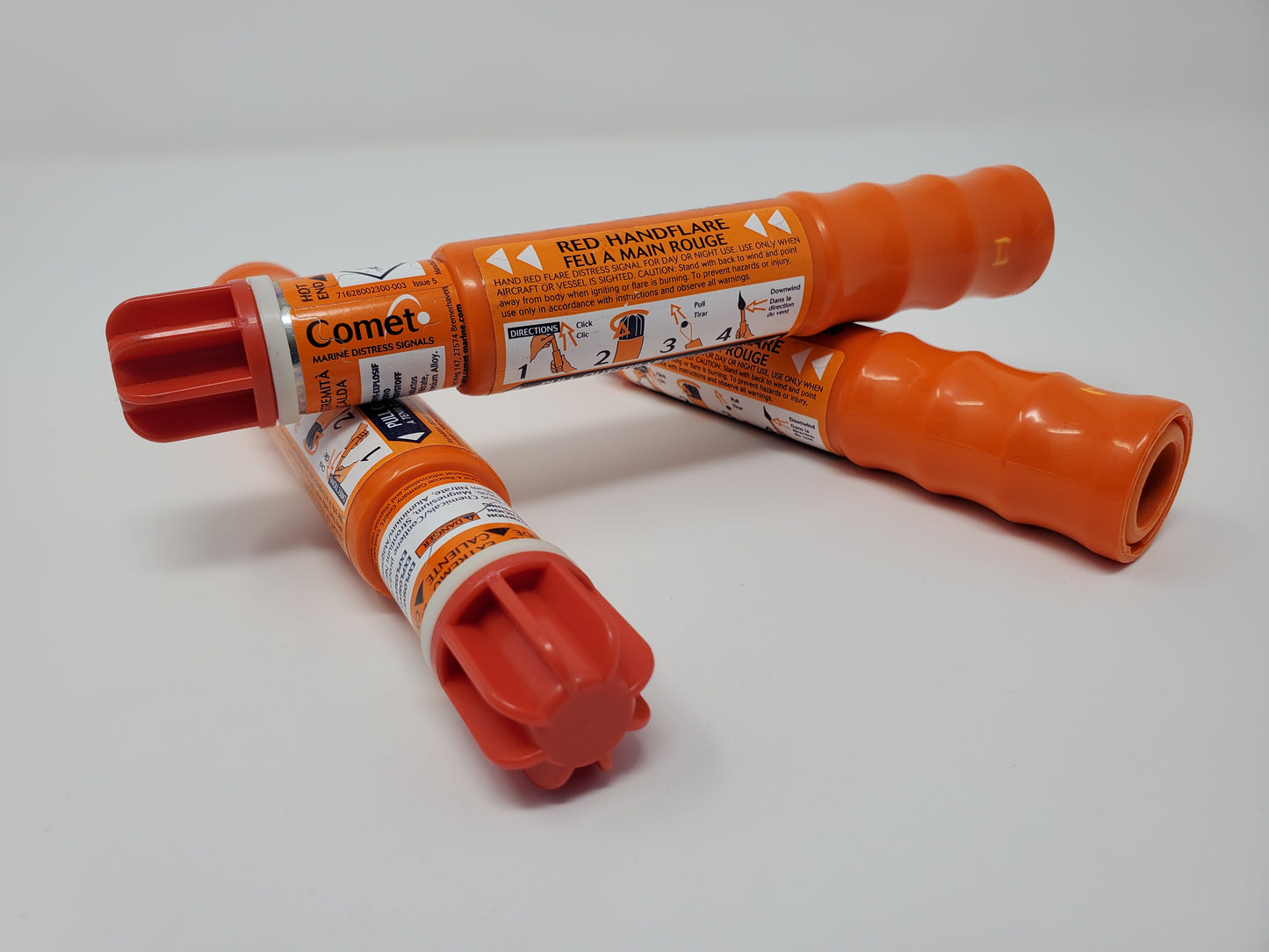 Red Handheld Flare - Mk8