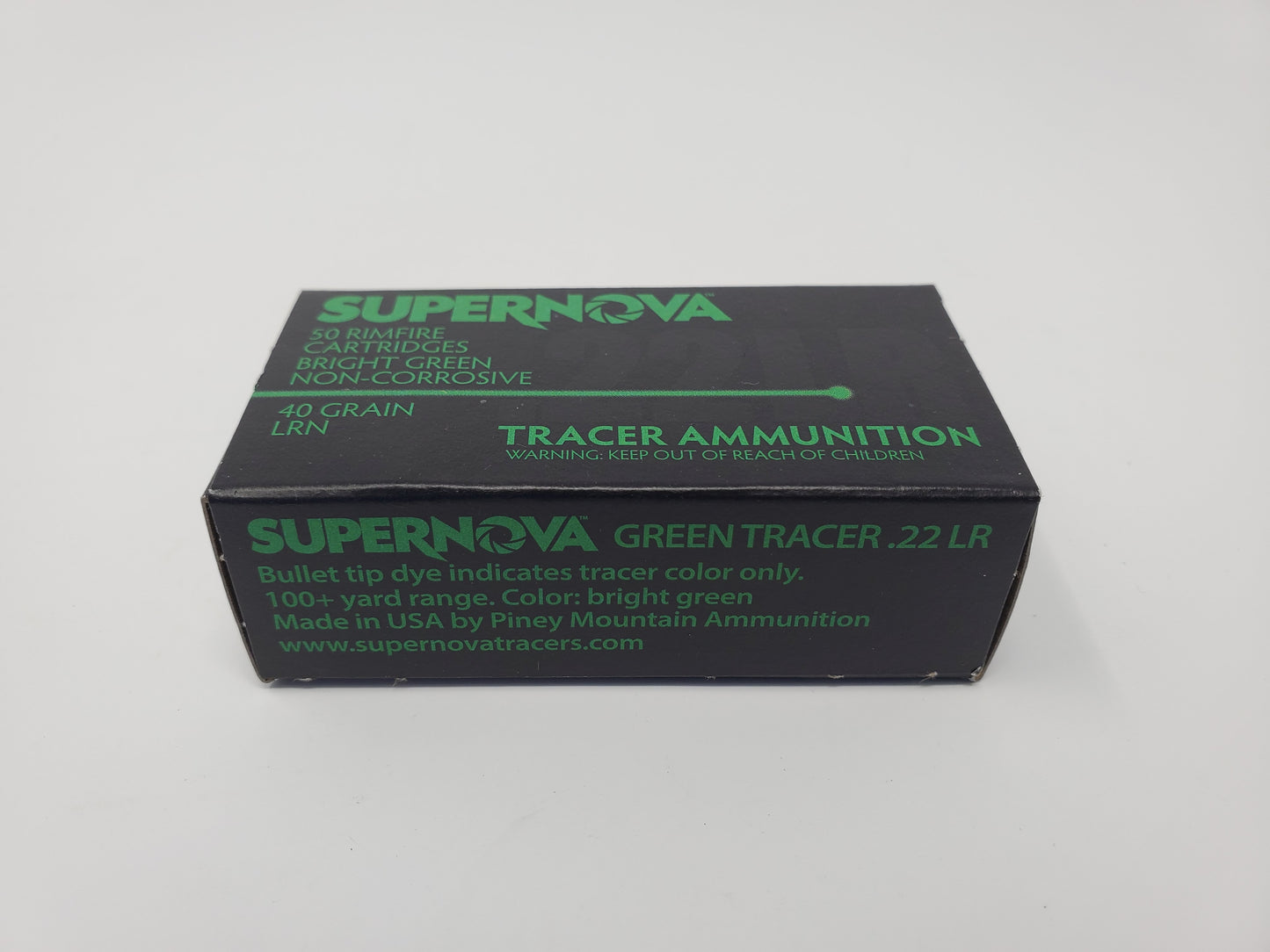 Supernova - GREEN TRACER - 22 LR