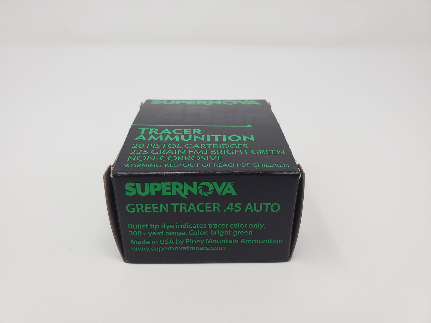Supernova - GREEN TRACER - .45 ACP