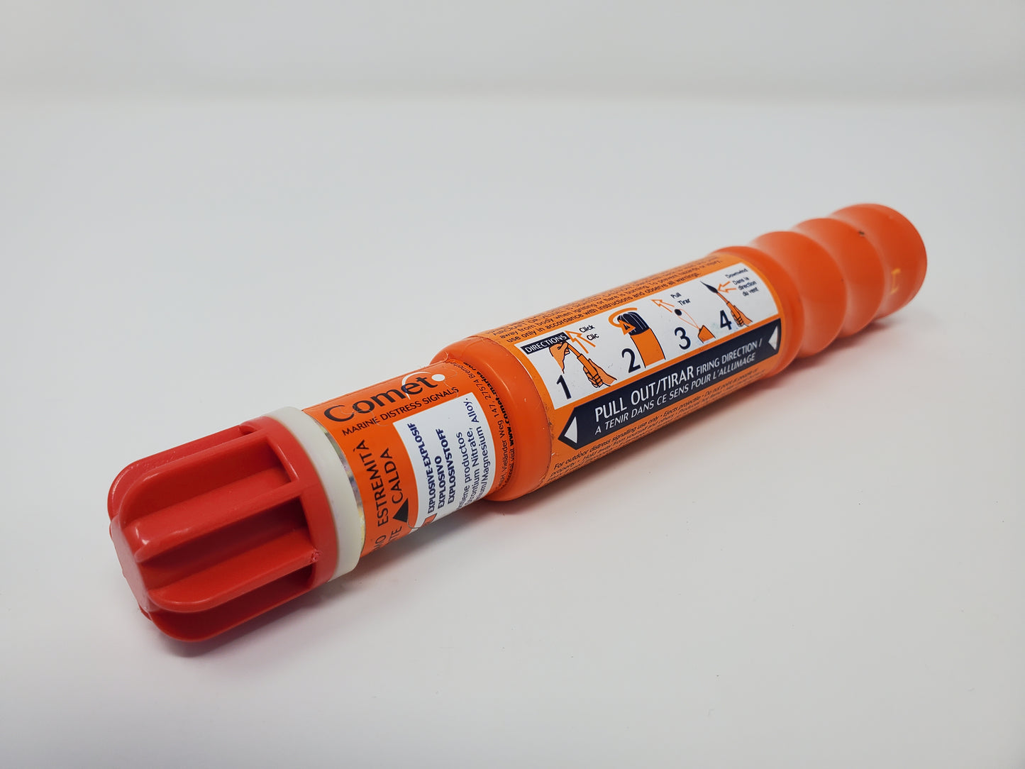 Red Handheld Flare - Mk8