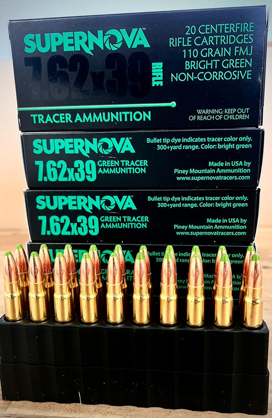 Supernova - GREEN TRACER - 7.62x39